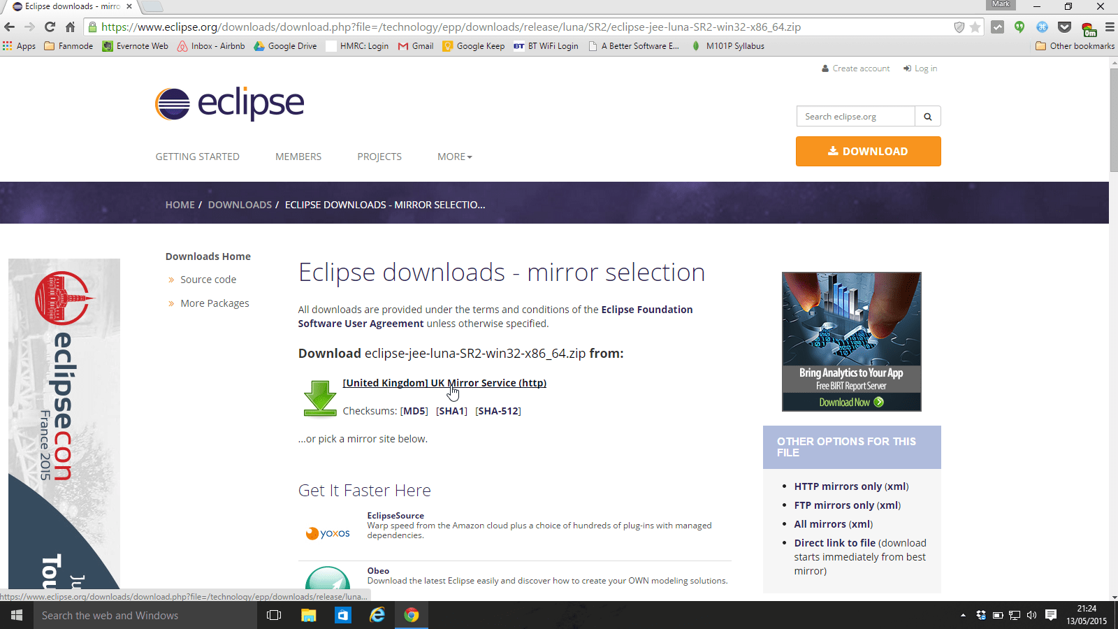 Eclipse For Windows 7 32 Bit